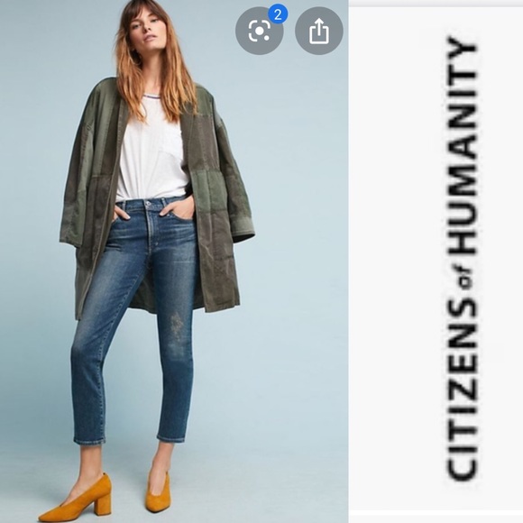 Citizens Of Humanity Denim - COH Cara High Rise Cigarette Ankle Jeans